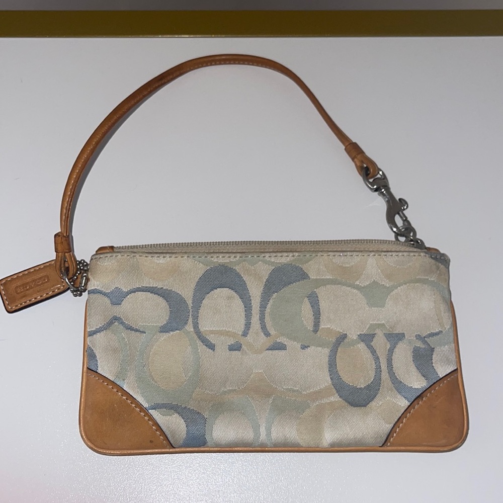 Vintage Coach Wristlet